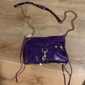 Mini MAC Crossbody Bag Purple